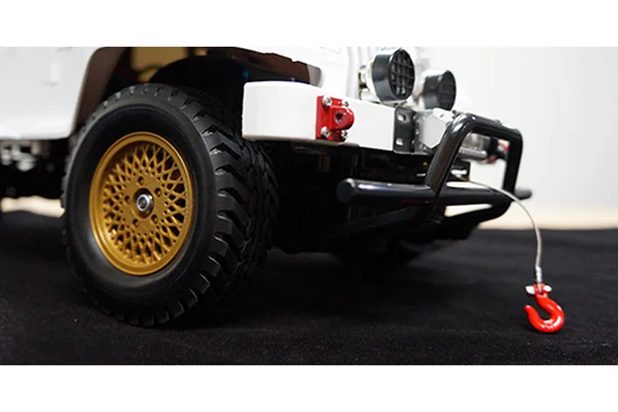 Yeah Racing 1/10 Silver Rock Crawler Winch w/ Metal Wire &amp;amp; Control Unit image 32106