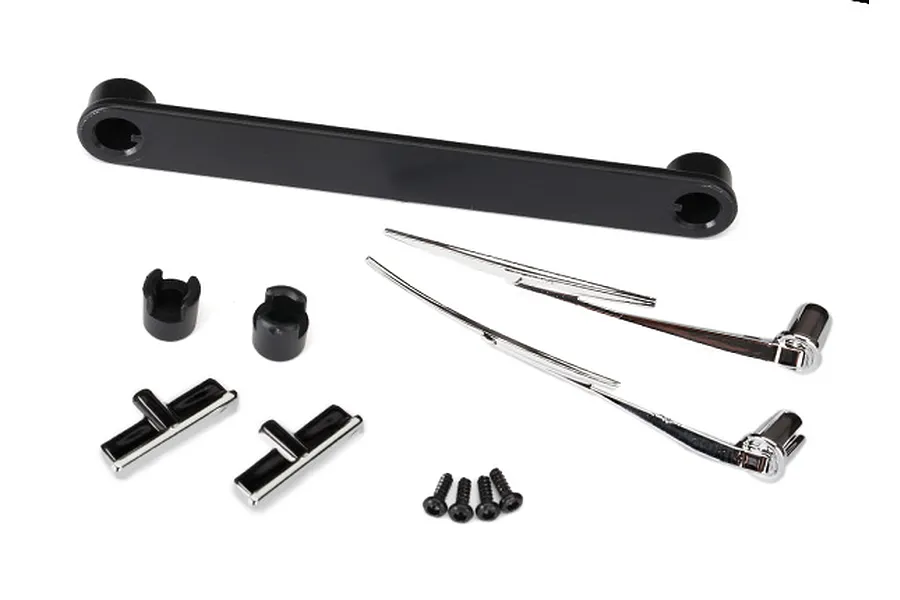 Traxxas TRX-4 Ford Bronco Door Handles &amp;amp; Windshield Wipers Set image 32154