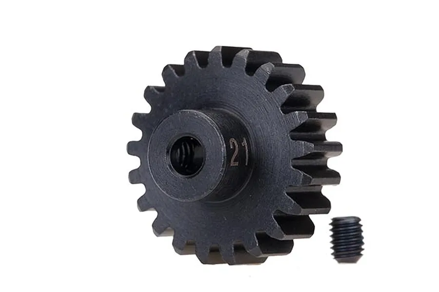 Traxxas Heavy Duty Steel 21T 32dp/0.8Mod Pinion Gear image 32159