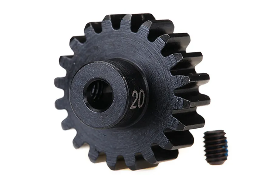 Traxxas Heavy Duty Steel 20T 32dp/0.8Mod Pinion Gear image 32160
