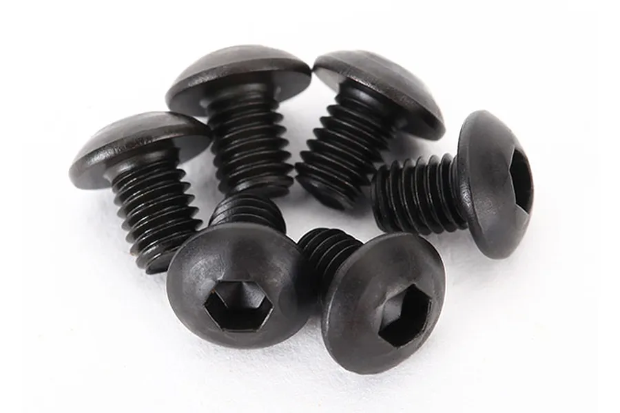 Traxxas 3x4mm Fine Thread Button Head Screws 6Pcs image 32163