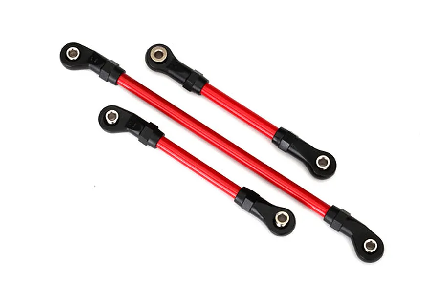 Traxxas TRX-4 Red Steering Link, Drag Link and Panhard Link image 32268
