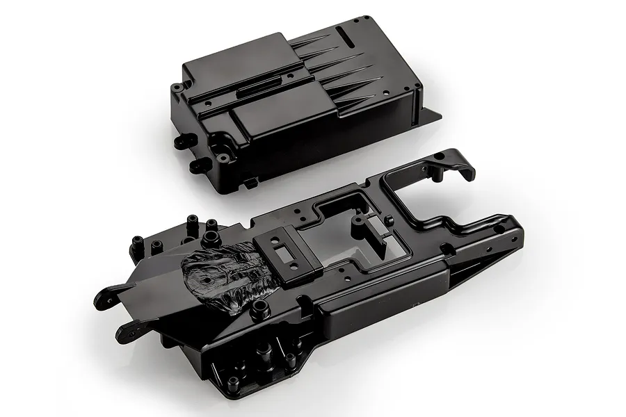 Tamiya Hotshot Black Plastic Main Chassis image 32294