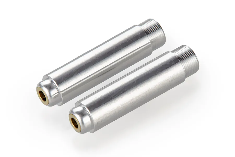 Tamiya Silver Aluminium 37mm Shock Body 2Pcs image 32393