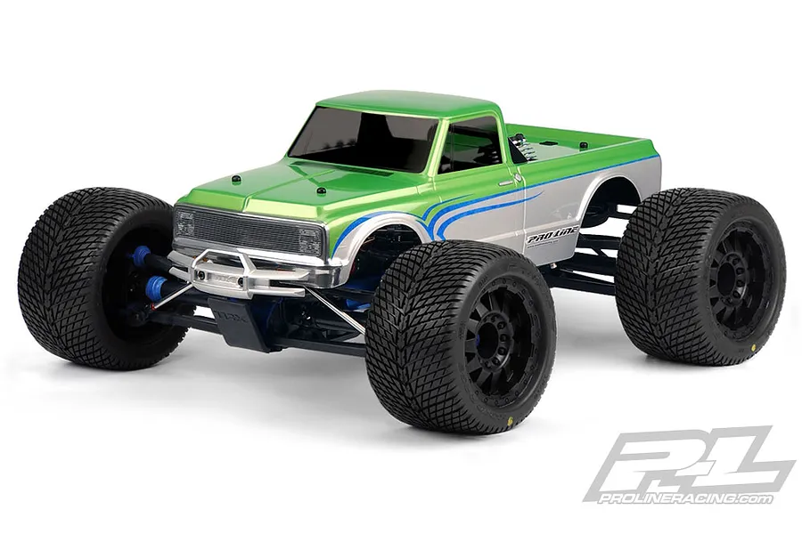 Pro-Line 1/10 1972 Chevy C-10 Long Bed Unpainted Body Shell image 32400