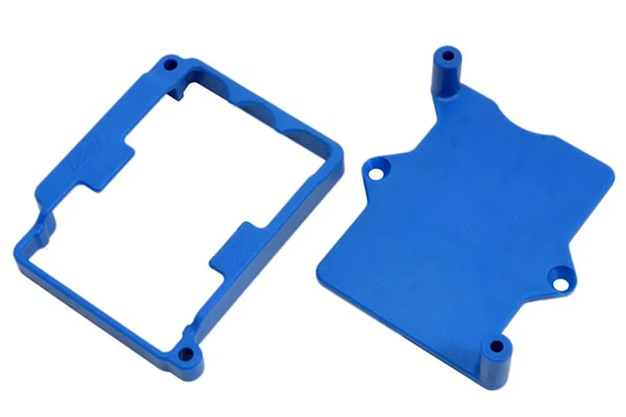 RPM Blue Traxxas VXL-3S ESC 3355R Cage/Mount Set image 32445