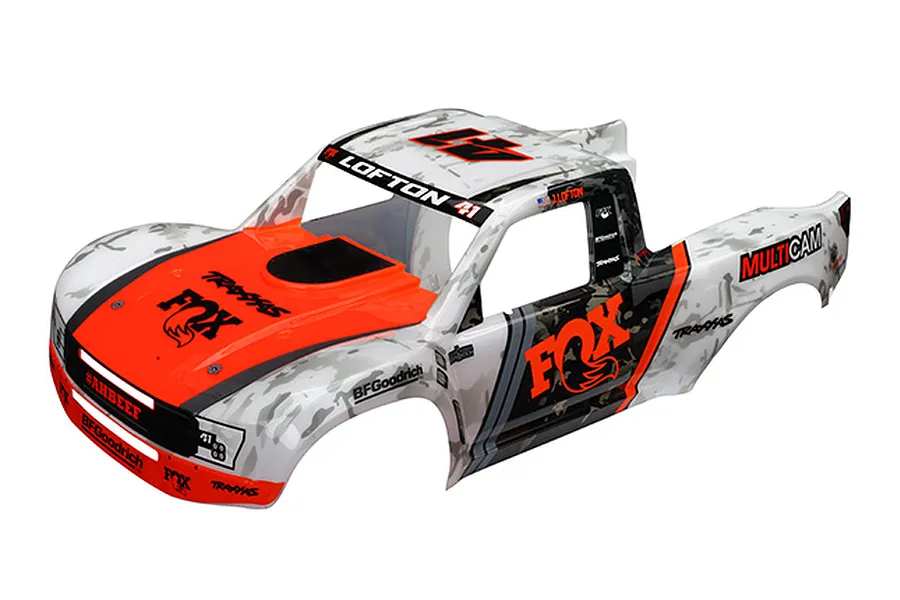 Traxxas Unlimited Desert Racer Fox Racing Edition Painted Body Shell image 32481