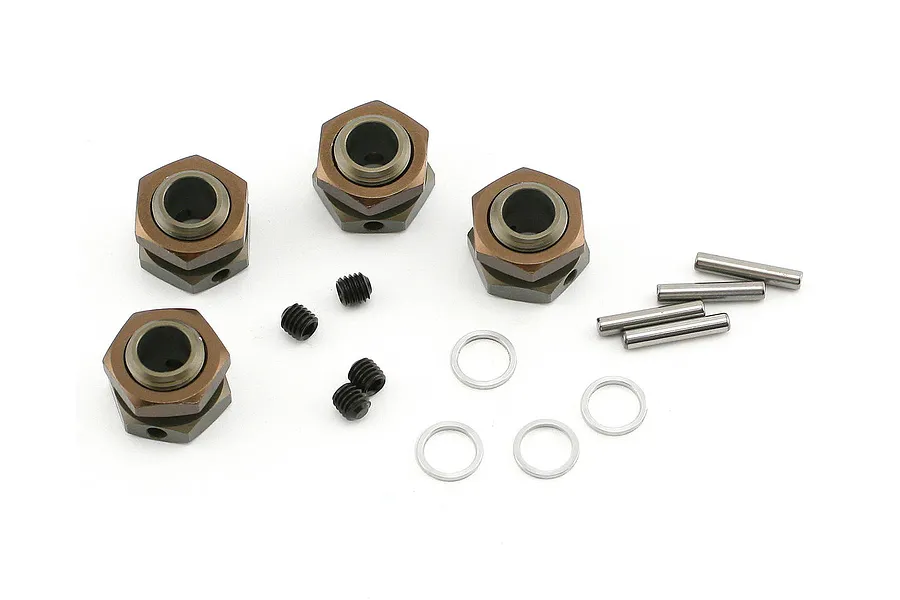 Losi LST2 Aluminium 17mm Hex Adapters w/ Hardware image 32491