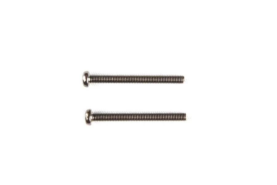 Tamiya 3x30mm Fine Button Head Screws 2Pcs image 32528