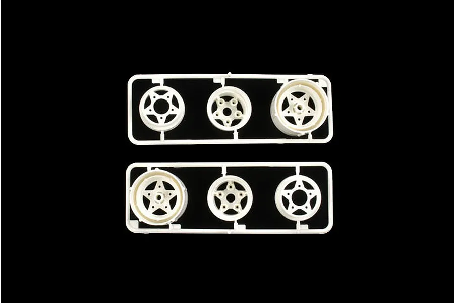 Tamiya White Rear Rims (Parts Bag R) image 32539