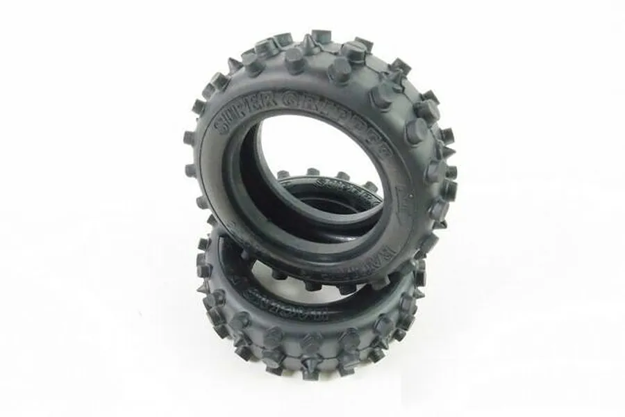 Tamiya Hotshot 2.2&amp;quot; Rubber Front Tyres 2Pcs image 32548