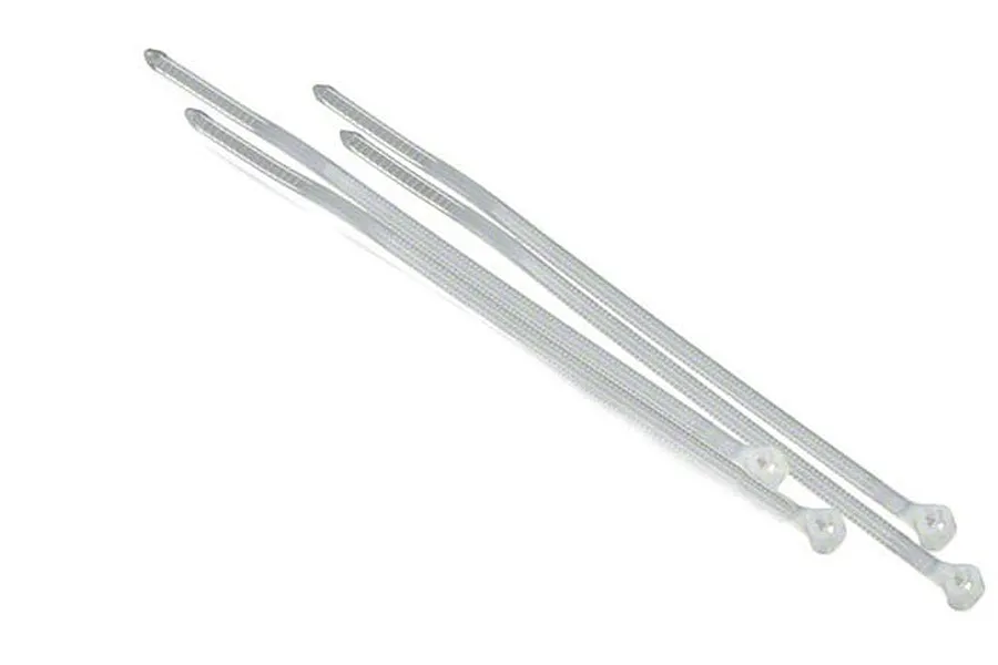 Tamiya 64x2.5mm Clear Cable Ties 10Pcs image 32579