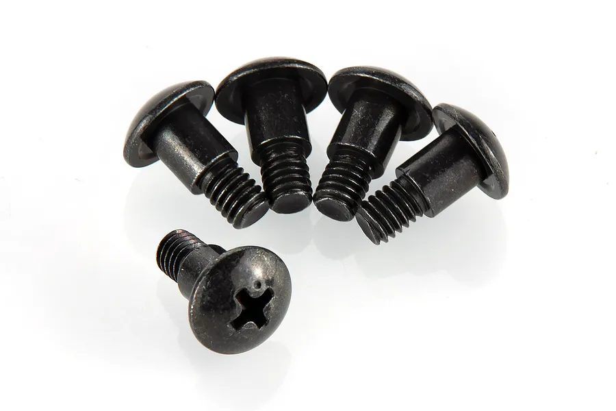 Tamiya 4x10mm Fine Thread Binder Head Shoulder Screws 5Pcs image 32625