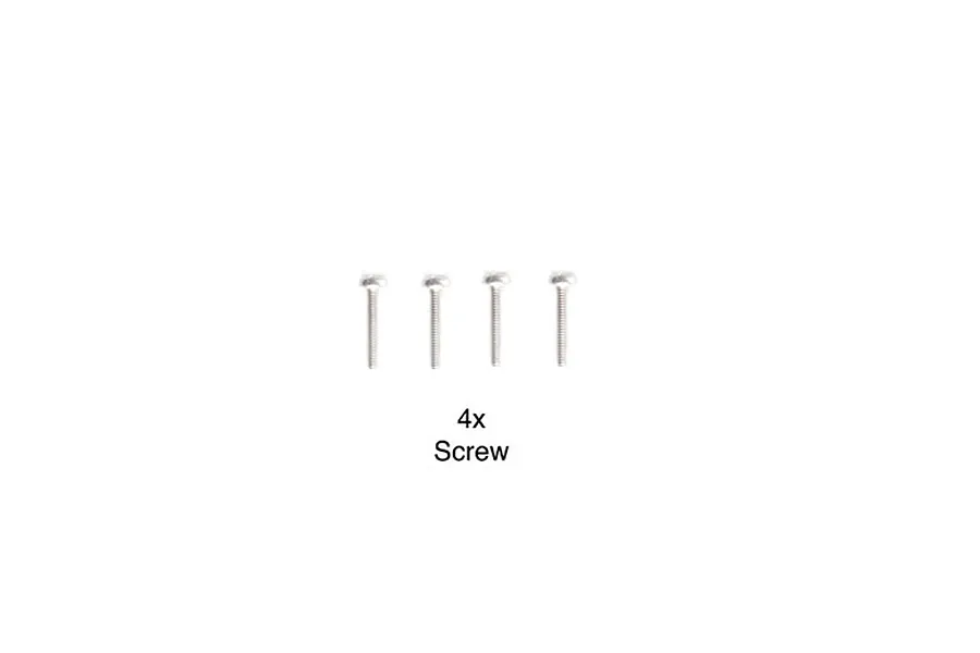 Tamiya 3x15mm Fine Thread Binder Head Screws 4Pcs image 32650