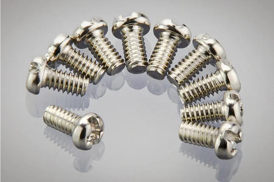 Tamiya 2x4mm Fine Thread Binder Head Screws 10Pcs image 32656