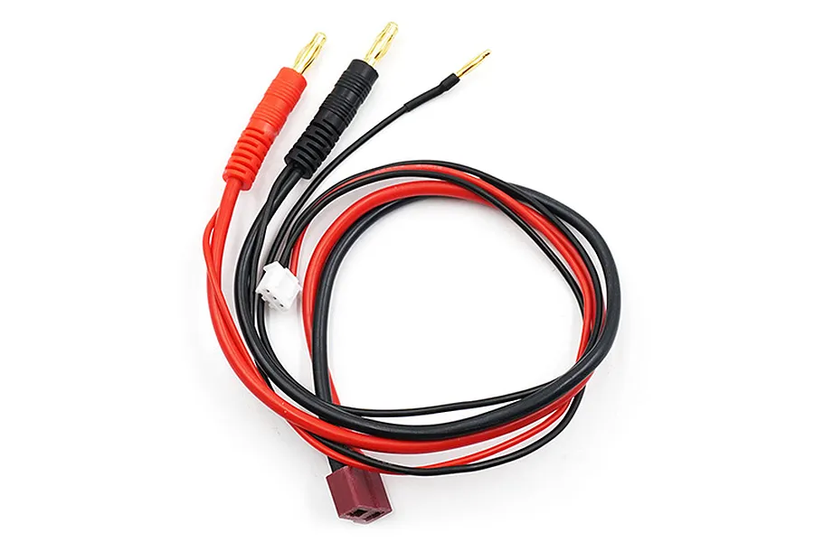 Yeah Racing Deans Charging Lead w/ 4mm Bullet Connectors image 32731