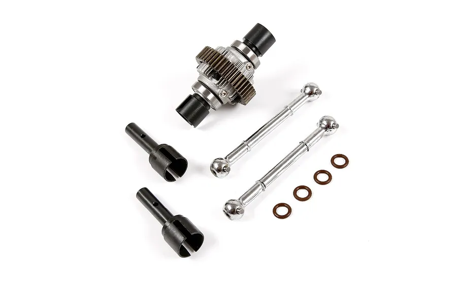 Rovan Baja Super Heavy Duty Complete Upgrade Differential, Axle Cups &amp;amp; 9mm Drive Shaft Kit w/ O-Rings image 32869