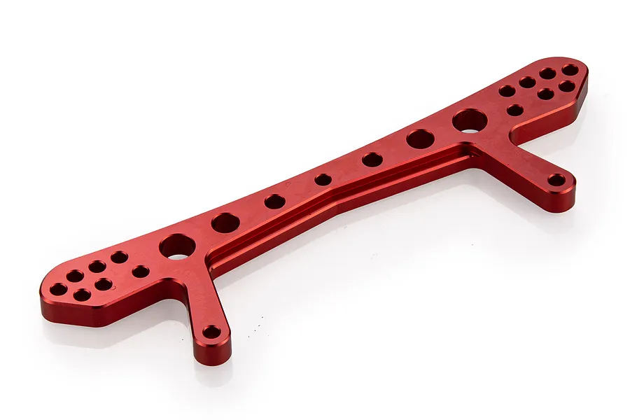 Rovan Red Aluminium Rear Shock Tower Brace V2 Set image 32890