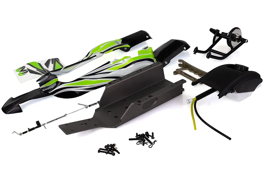 Rovan Green Baja 5B Shorty Q Conversion Kit w/ Wheelie Bar image 32892