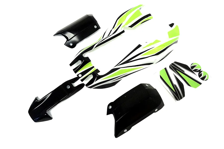 Rovan Painted Green Shorty Q 5B Body Shell image 32898