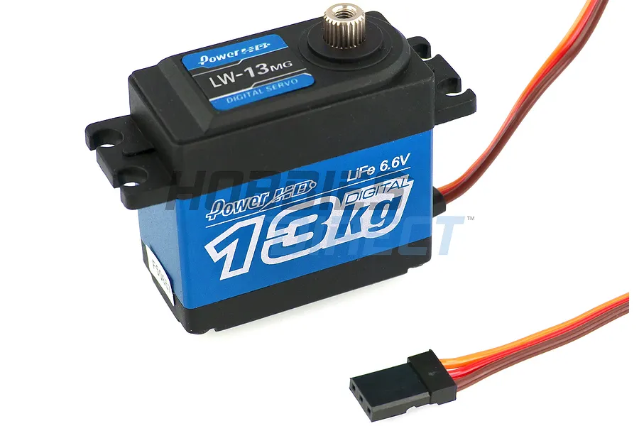 Power HD Standard LW-13MG 13kg Metal Geared Waterproof Servo image 32927