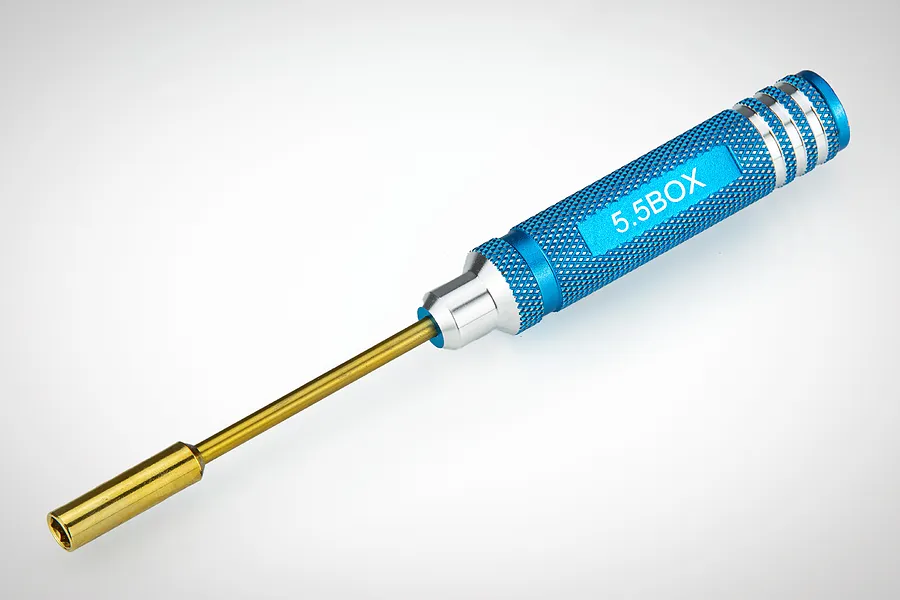 HSP Blue Aluminium 5.5mm Hex Socket Driver image 32967