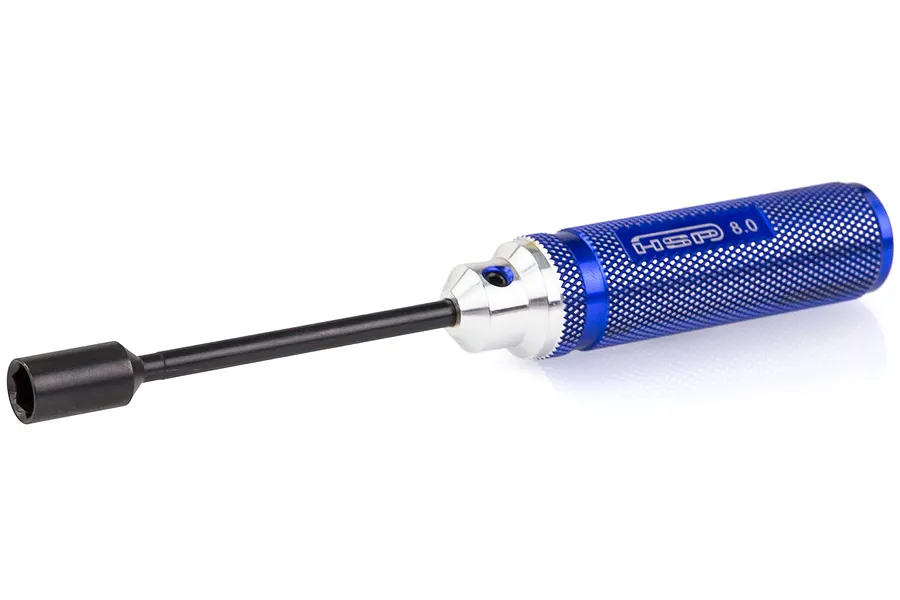 HSP Blue Aluminium 8.0mm Hex Socket Driver image 32968