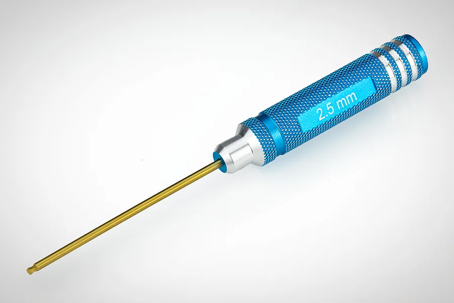 HSP Blue Aluminium 2.5mm Ball Hex Driver image 32970