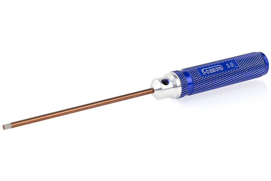 HSP Blue Aluminium 3.0mm Hex Driver image 32973