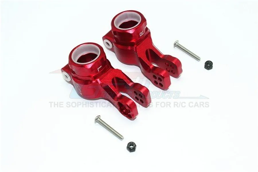 GPM Red Aluminium ARRMA Kraton &amp;amp; Outcast Rear Hubs image 33020