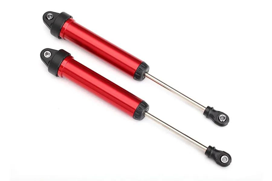Traxxas UDR Red Aluminium Rear 160mm GTR Shocks Assembled w/ Shock Oil 2Pcs image 33027