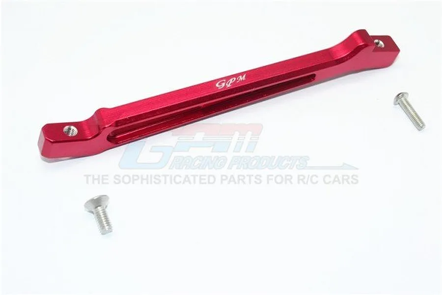 GPM Red Aluminium ARRMA Kraton &amp;amp; Outcast Centre Front Chassis Brace image 33088