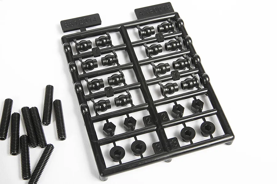 Axial Aluminium Upper and Lower Rear Links Set for SCX10 II (80mm, 94mm, 101.5mm) image 3