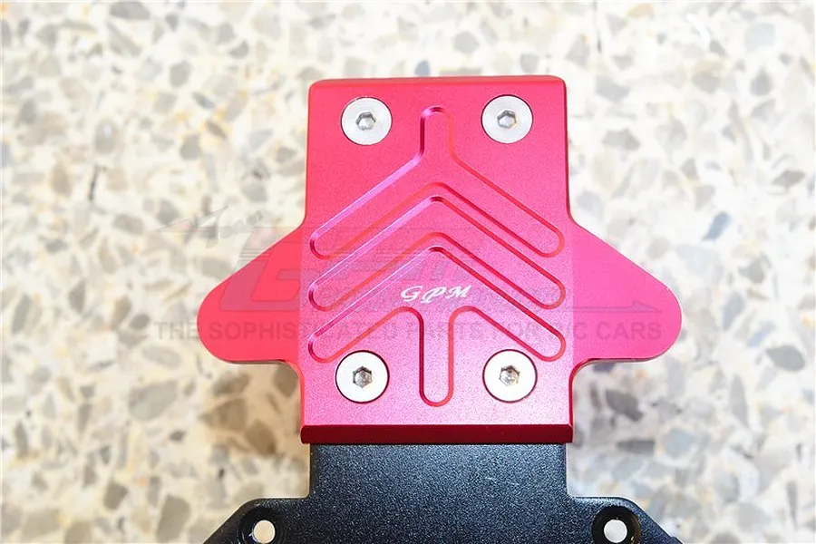 GPM Red Aluminium ARRMA Senton Front Skid Plate w/ Hardware image 33147