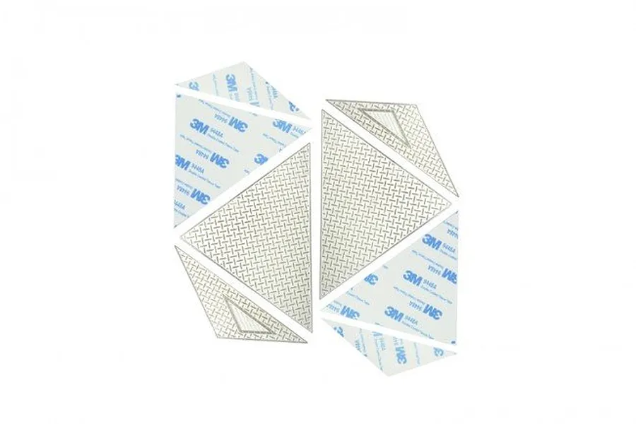 GPM UDR Stainless Steel Front &amp;amp; Rear Wheel Well Diamond Plate Panel Set image 33213