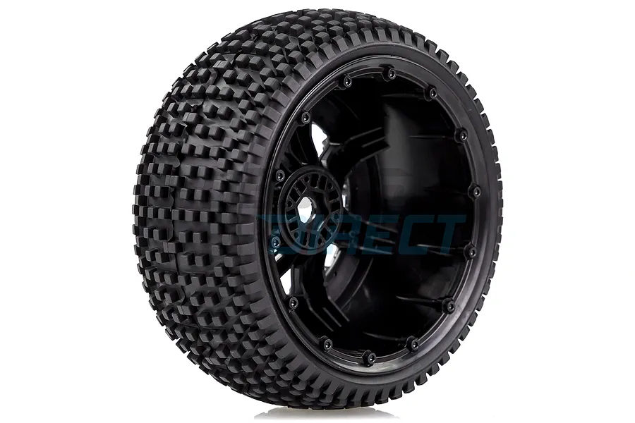 Louise 4.7/5.5&amp;quot; ST-Viper Tyres on Black Spoke Rims - Beadlocked Wheels 2Pcs image 33299
