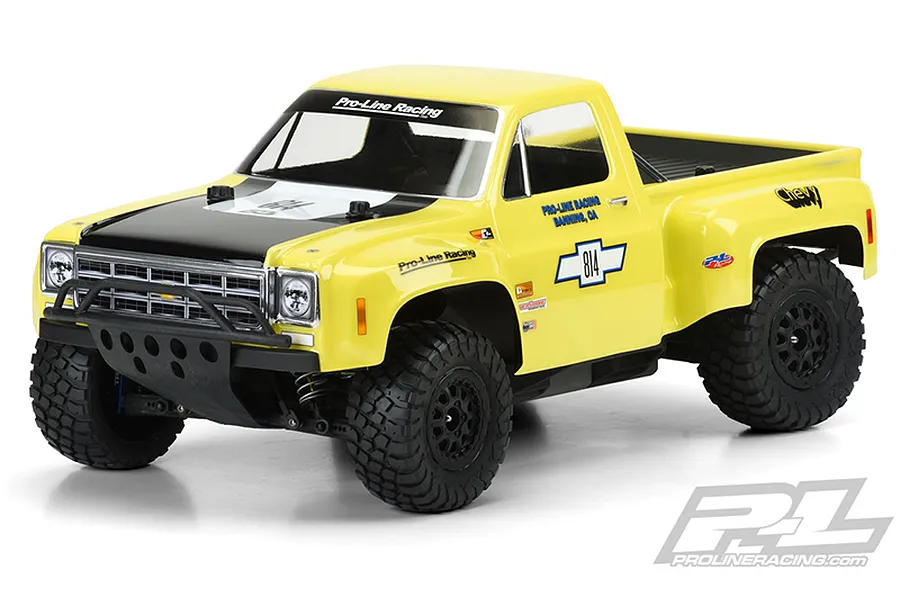 Pro-Line 1/10 1978 Chevy C-10 Race Truck Unpainted Body Shell image 33318