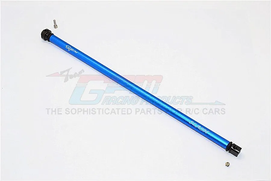 GPM Blue Aluminium Traxxas Slash 4x4 LCG Internal Spline Centre Drive Shaft image 33423