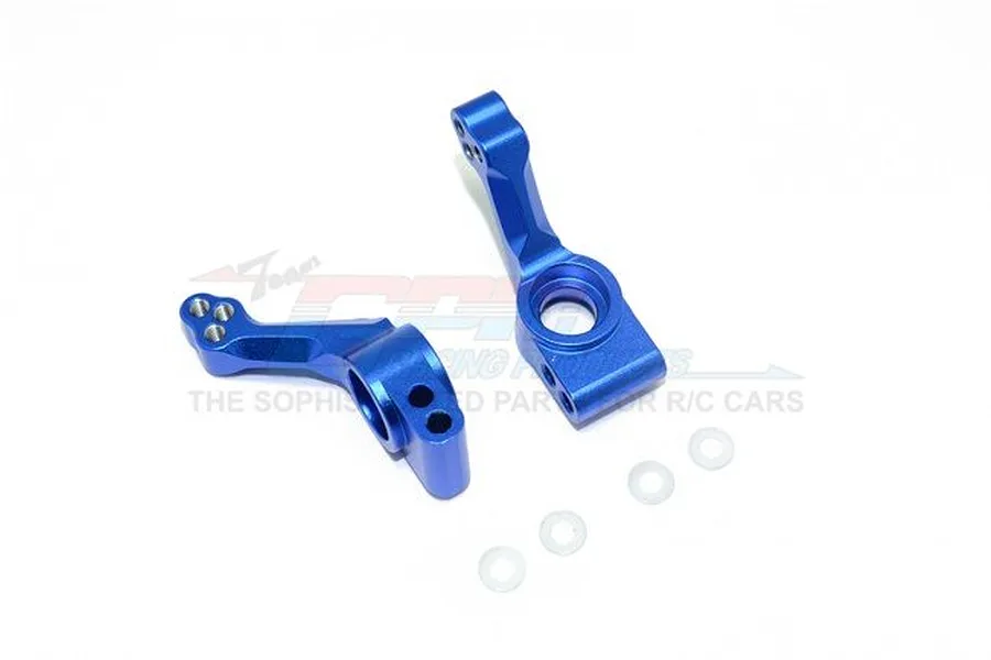 GPM Blue Aluminium Traxxas Slash 2WD Rear Hubs 2Pcs image 33491