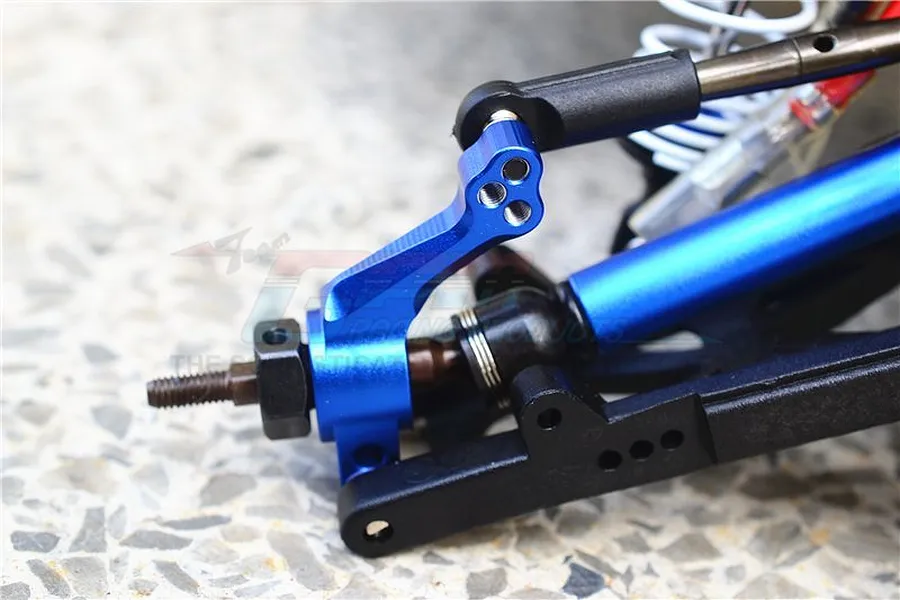 GPM Blue Aluminium Traxxas Slash 2WD Rear Hubs 2Pcs image 33492