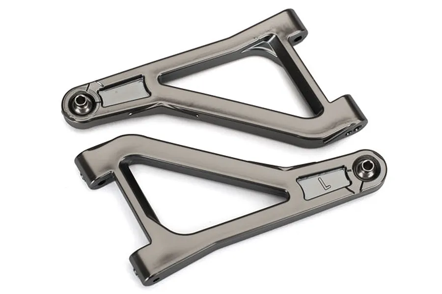 Traxxas UDR Satin Chrome Front Upper Left &amp;amp; Right Suspension Arms 2Pcs image 33510