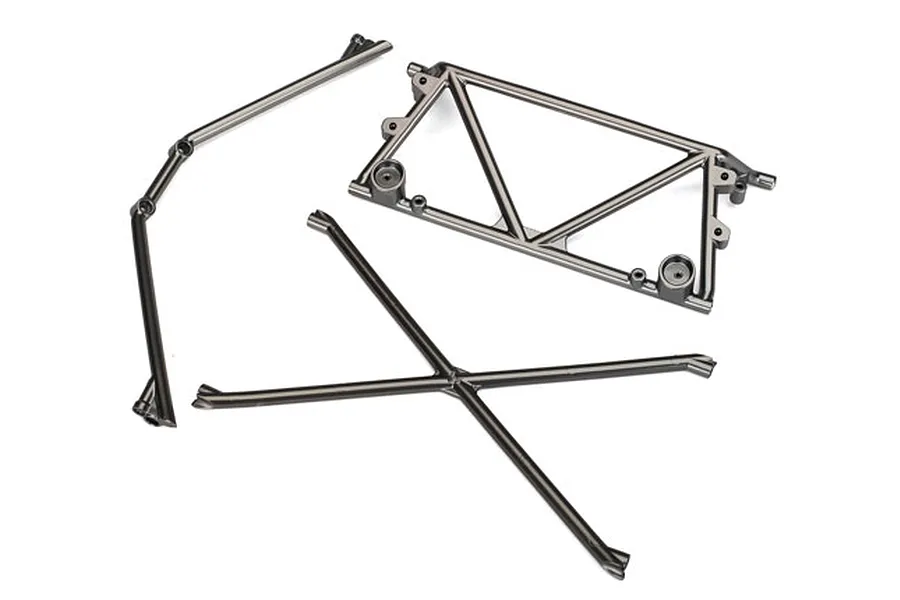 Traxxas UDR Satin Chrome Center Rear Tube Chassis image 33511