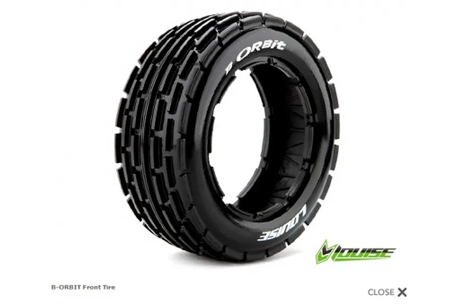 Louise 4.7/5.5&amp;quot; B-Orbit Front 5B Tyres 2Pcs image 33581
