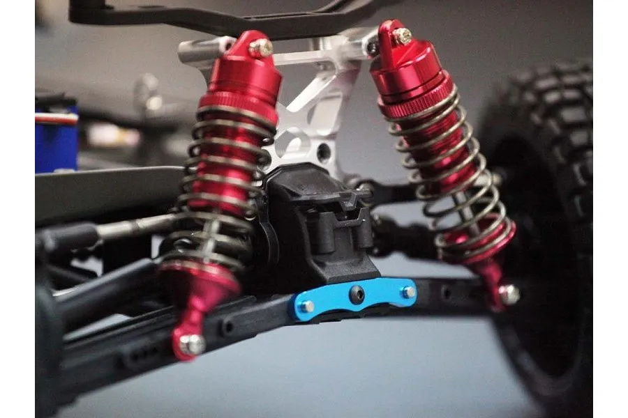 GPM Blue Aluminium Traxxas Slash 4x4 Front Tie Bar image 33636