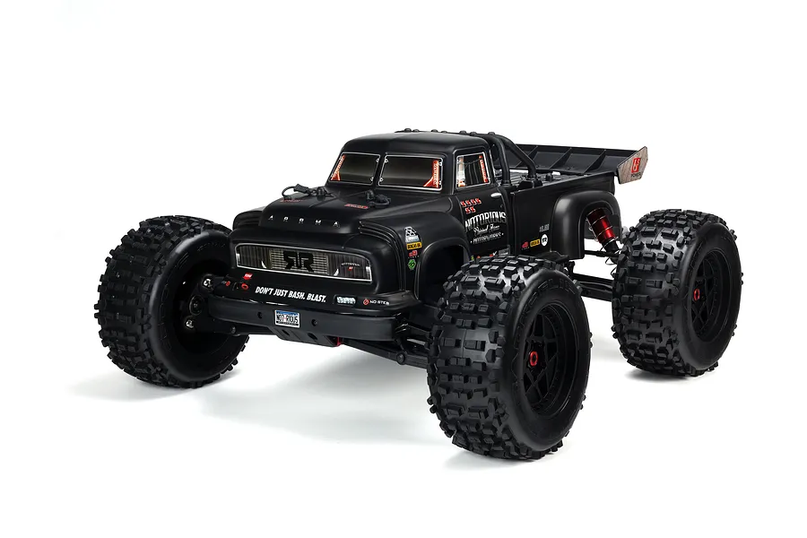 ARRMA Notorious 6S BLX RC Truggy Electric Brushless 1/8 Scale RTR - Matte Black image 33655