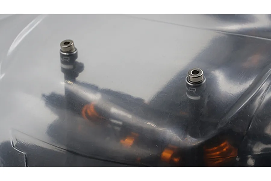 Yeah Racing Red Aluminium Magnetic Body Hole Marker Kit image 33702