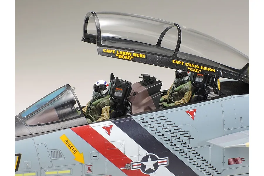 Tamiya 1/48 F-14D Tomcat Jet Scaled Plastic Model Kit image 33752