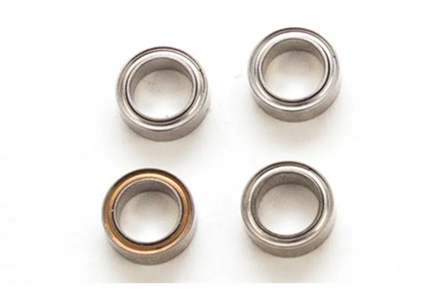 Xinlehong 8x13x3.5mm Steel Shielded Ball Bearings 4Pcs image 33990