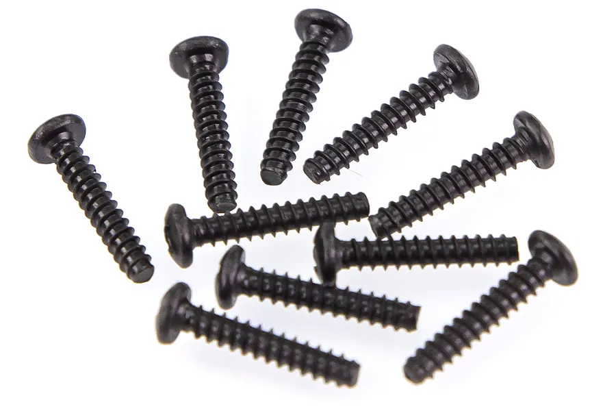 Xinlehong 2.6x13.5mm Coarse Thread Binder Head Screws 10Pcs image 34032
