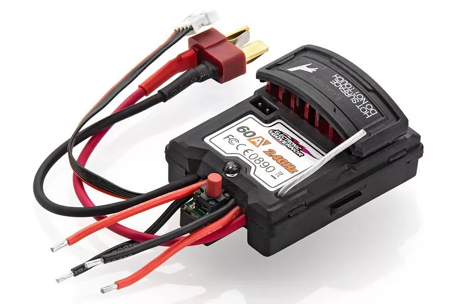 Xinlehong Sprint 9125 Receiver &amp;amp; ESC Main Board w/ Push Button Power Switch &amp;amp; White 5 Wire servo connector image 34047